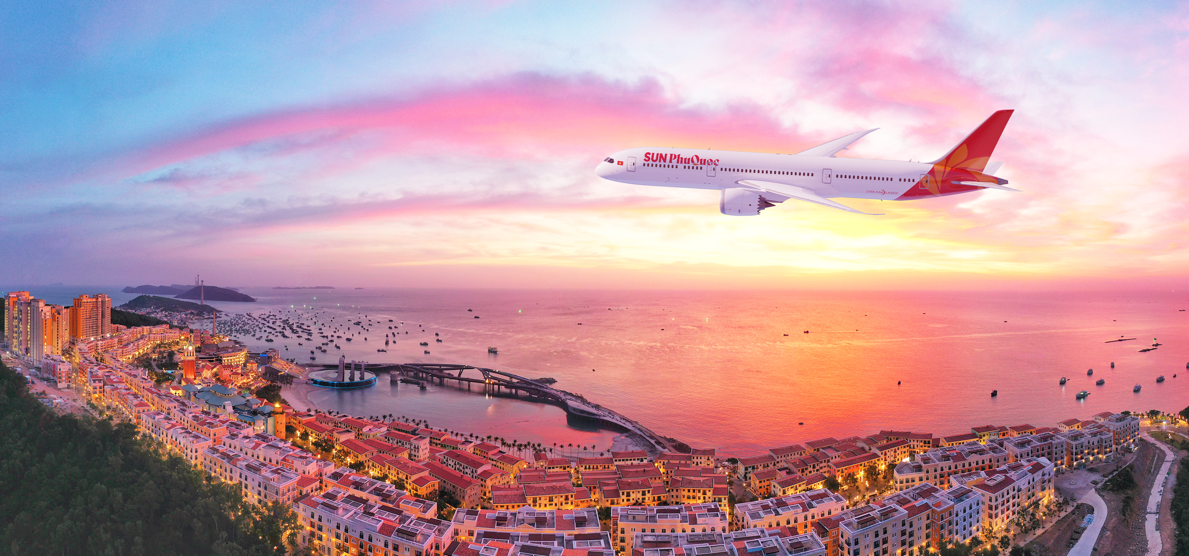 Boeing và Sun PhuQuoc Airways ký kết thỏa thuận mua 40 tàu bay Boeing 787-9 Dreamliner